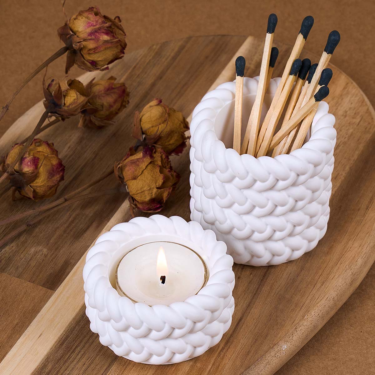 1/2/3/4 Floors Hemp Rope Candl - Candle Making Jug recension och pris