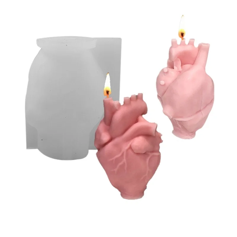 DIY Human Heart Silicone Candl - Candle Making Kits recension och pris