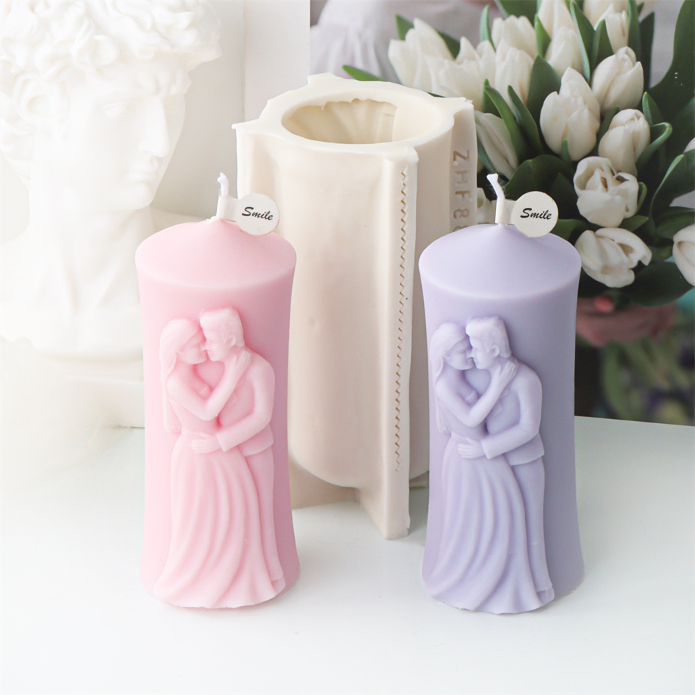 Man and Woman Pillar Silicone  - Candle Making Kits recension och pris