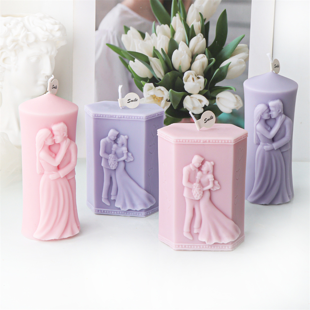 Man and Woman Pillar Silicone  - Candle Making Kits recension och pris