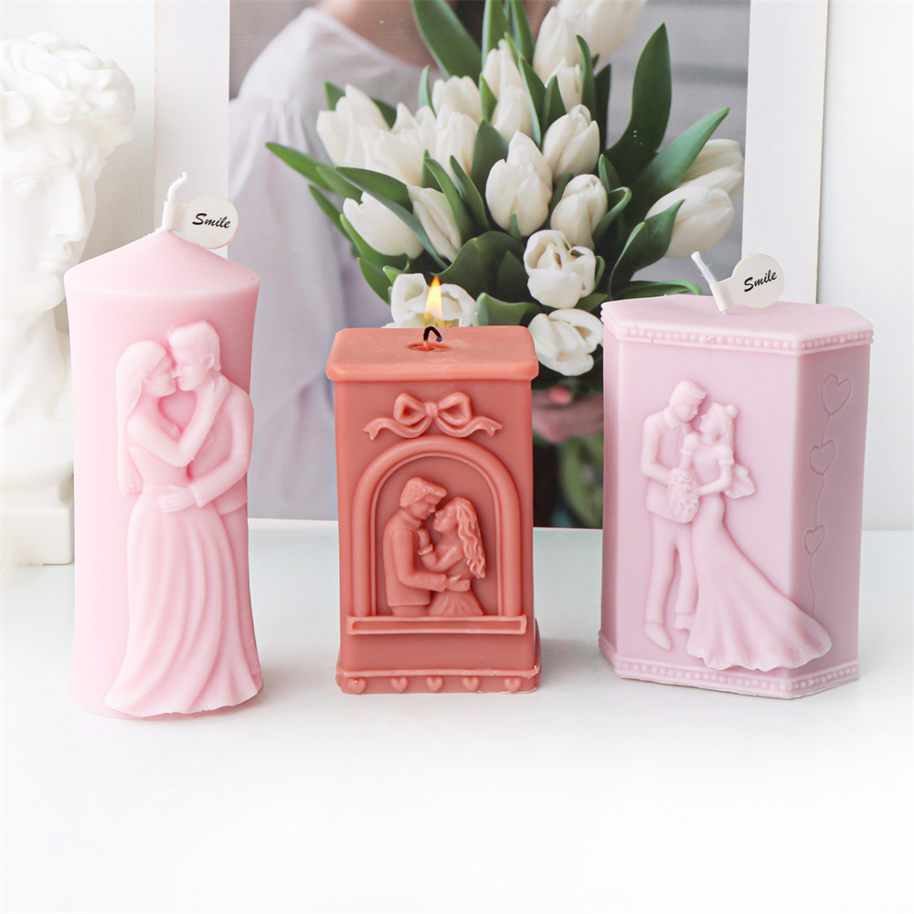 Man and Woman Pillar Silicone  - Candle Making Kits recension och pris