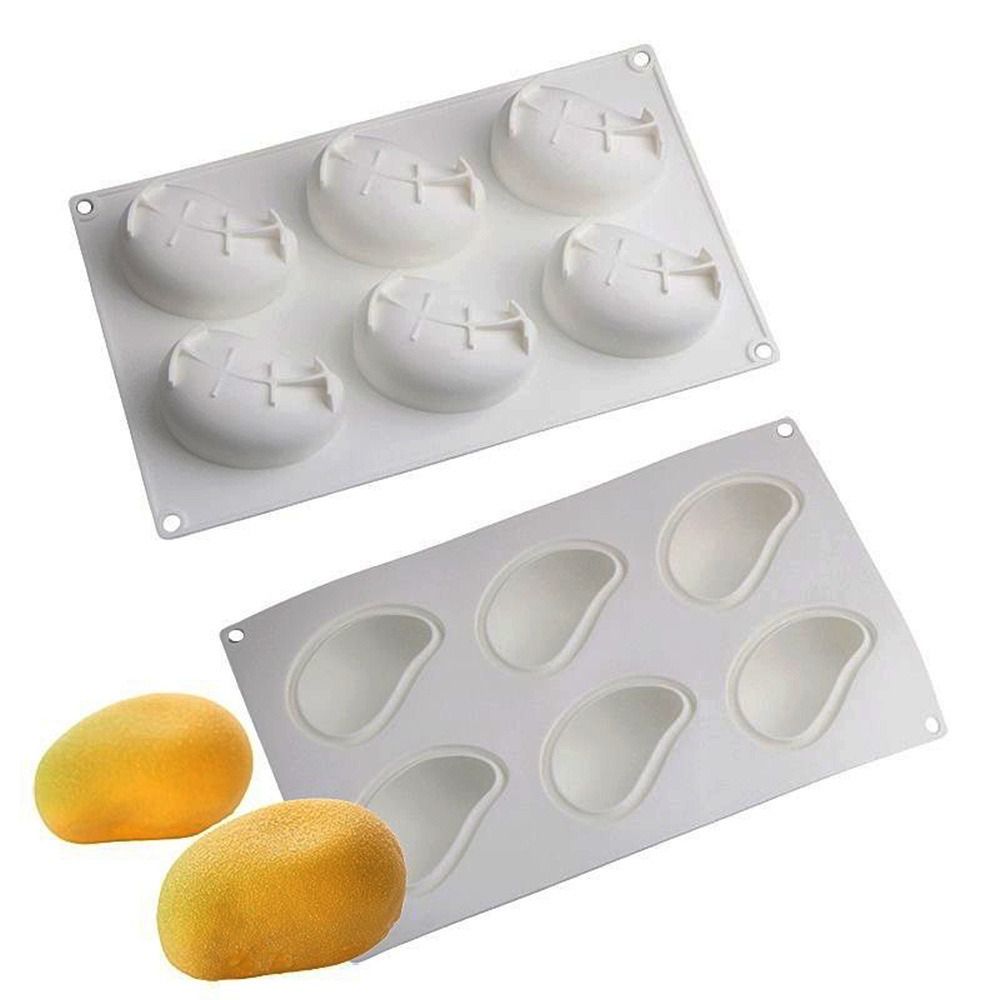 6 Cavity Mango Shaped Cake Mol - Candle Making Tutorial recension och pris