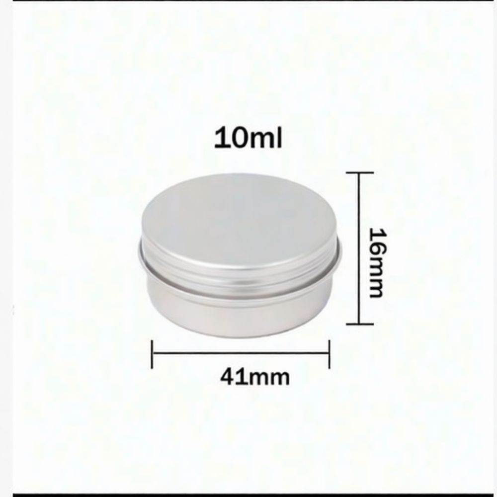 Compact Aluminum Container Rou - Tin Container Lid recension och pris