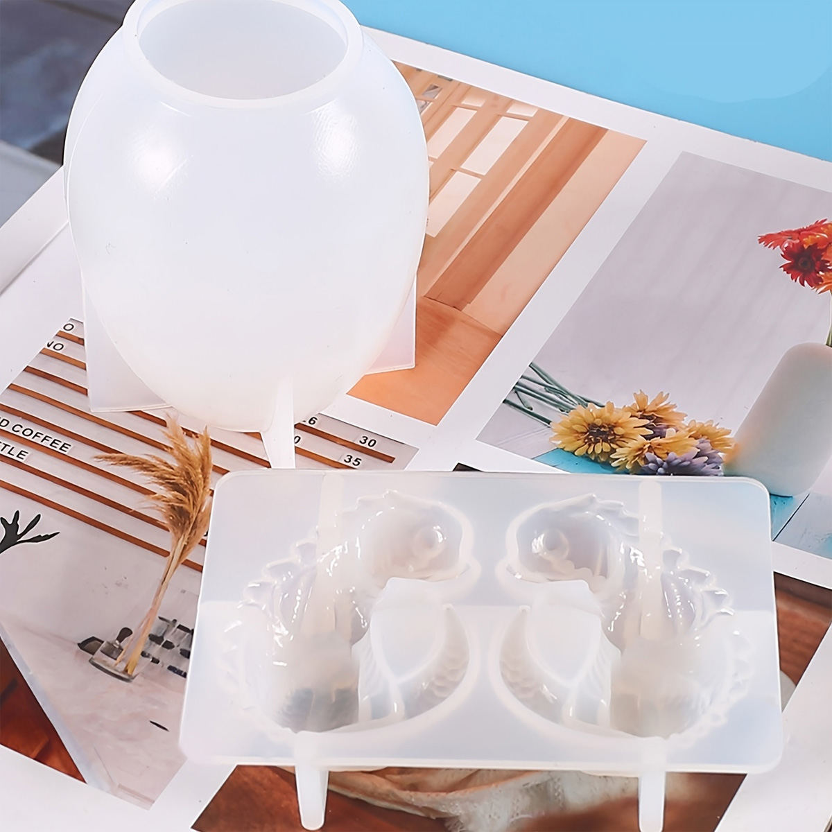 Silicone Dragon Egg Molds, 2-P - Candle Making Tutorial recension och pris