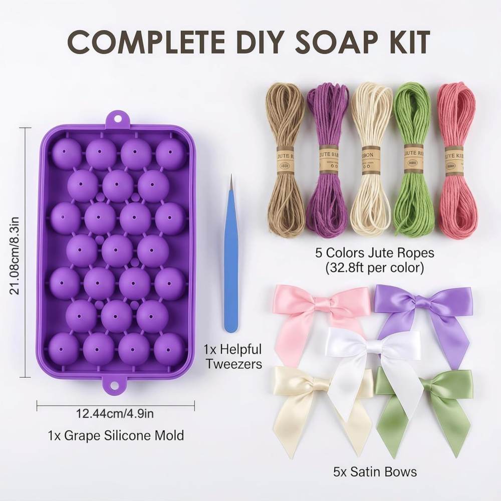 Grape Fruit Soap Mold DIY Craf - Candle Making Kits recension och pris