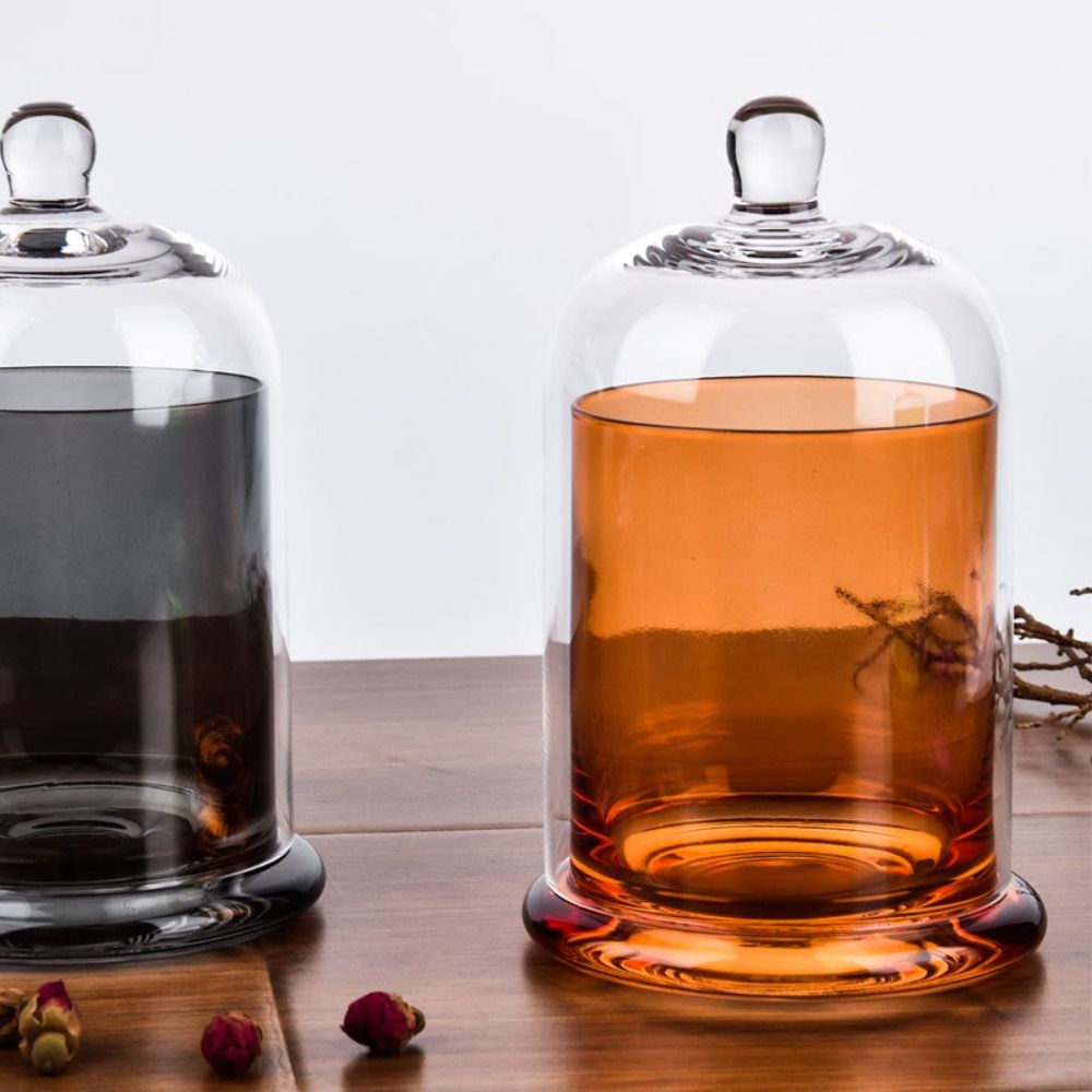 Glass Glass Storage Jar Eterna - Candle Making Jars With Lids recension och pris